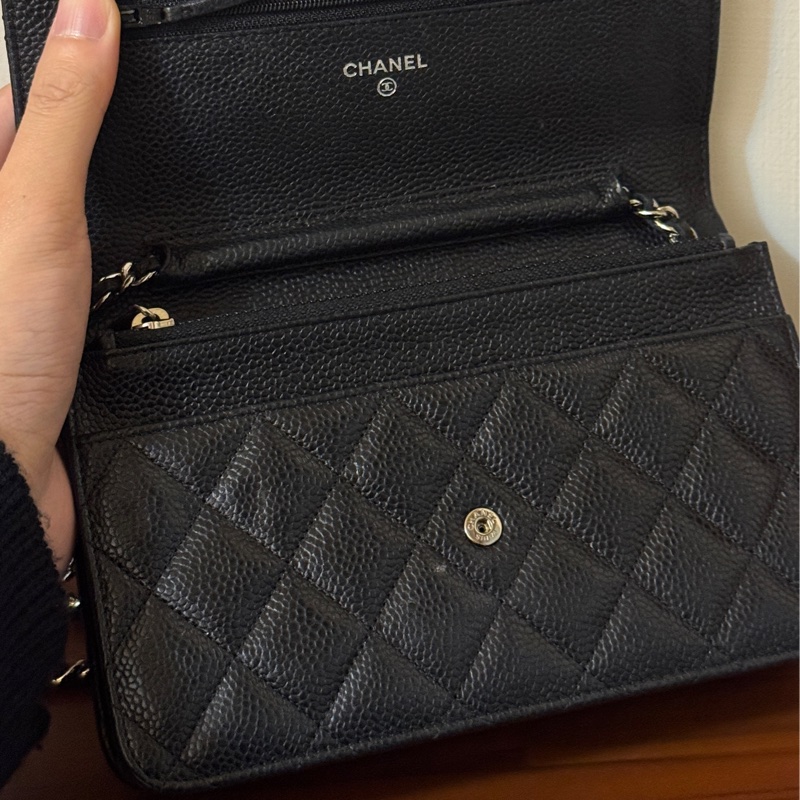 Chanel WOC銀鏈-10