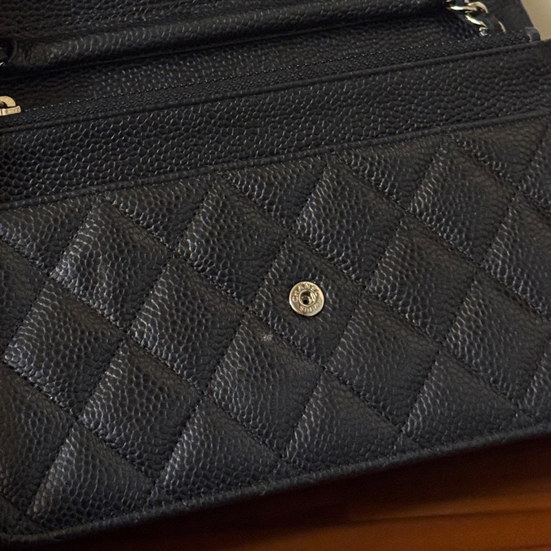 Chanel WOC銀鏈-12