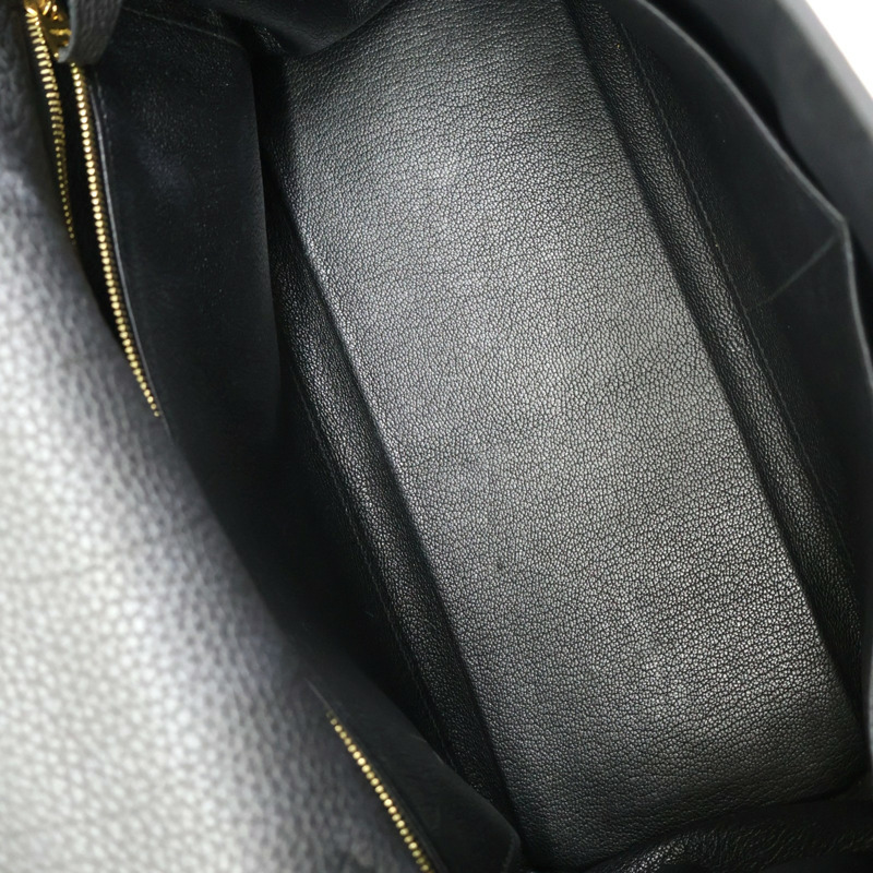 黑色 TOGO牛皮 Kelly 28 凱莉包 兩用包 A刻 金釦【HERMES 愛馬仕】-2