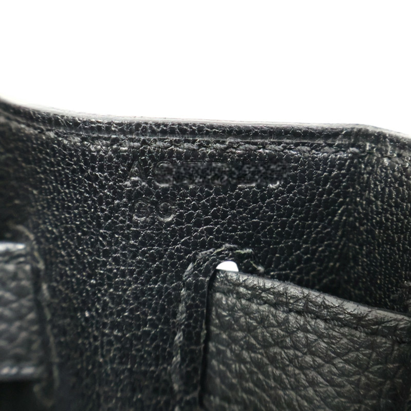 黑色 TOGO牛皮 Kelly 28 凱莉包 兩用包 A刻 金釦【HERMES 愛馬仕】-6