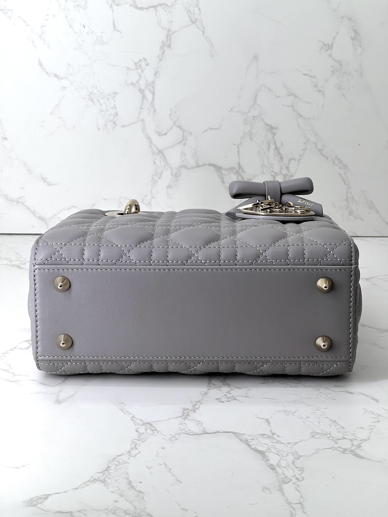 香緹國際精品 Dior 新蝴蝶結款 LADY DIOR 四格 黛妃包 1012-7