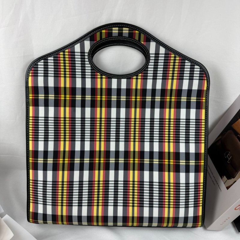 近新狀態良好BURBERRY Pocket Bag中號 電腦包 公事包 手提斜背兩用包-1