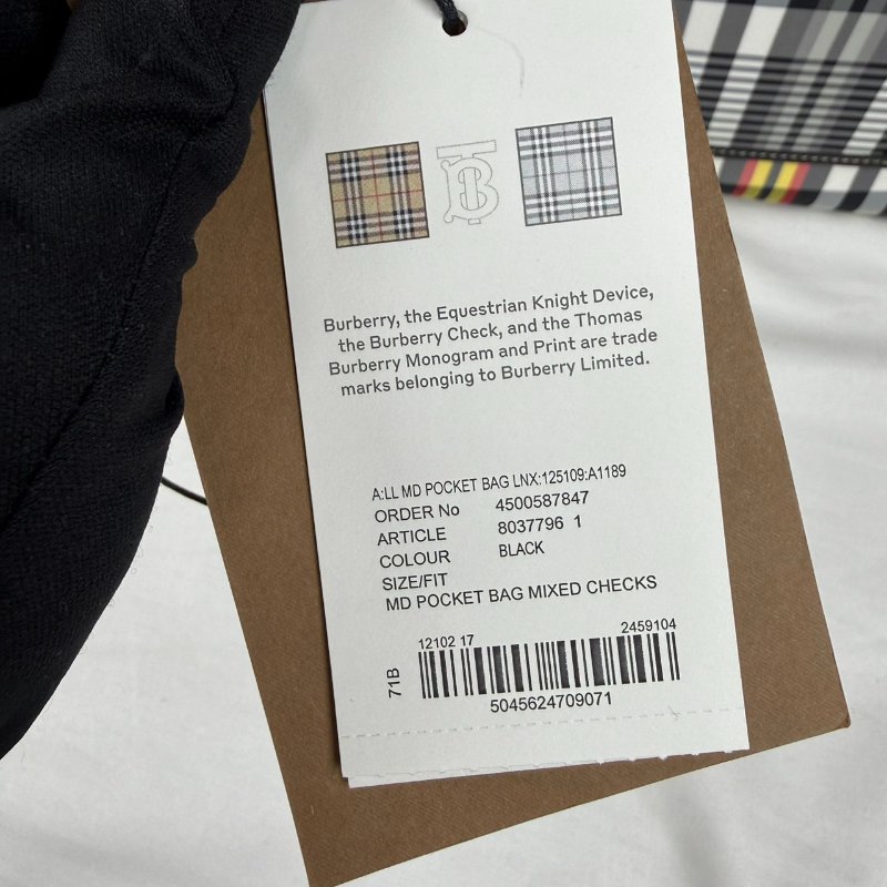 近新狀態良好BURBERRY Pocket Bag中號 電腦包 公事包 手提斜背兩用包-20