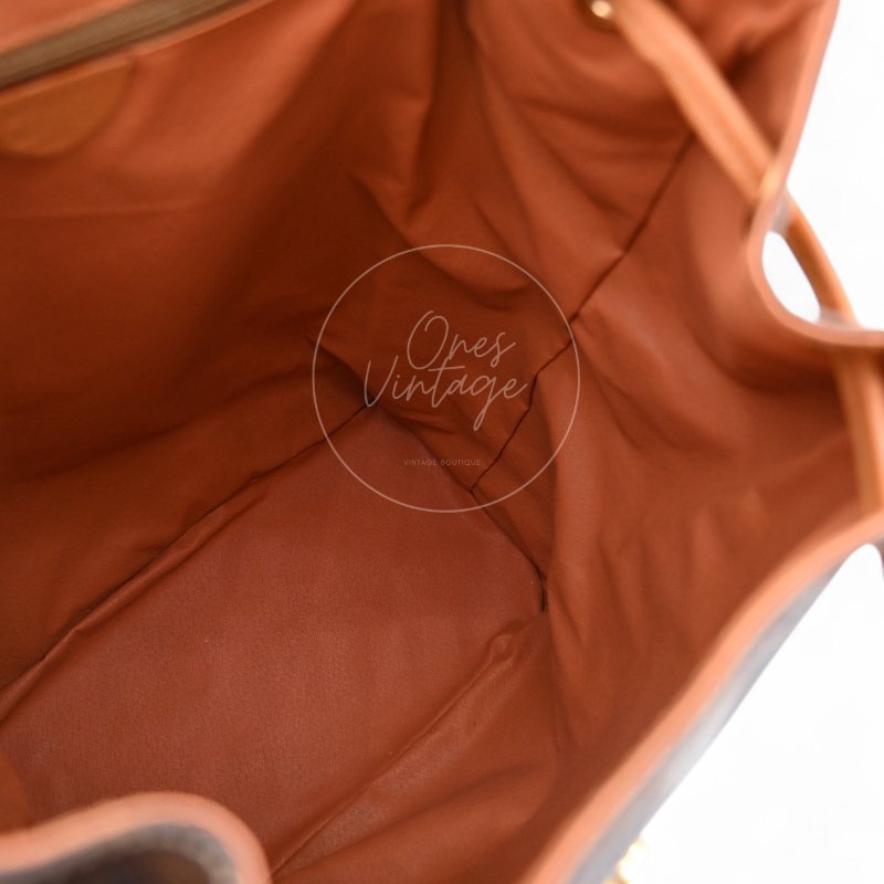 中古 Celine 古董經典 老花圖案 背包-23
