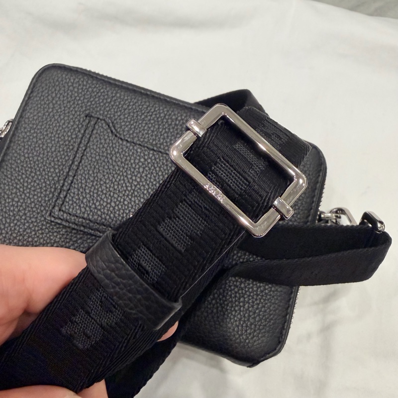 Dior 荔枝牛皮 雙拉鏈 相機包 斜背包 黑-28