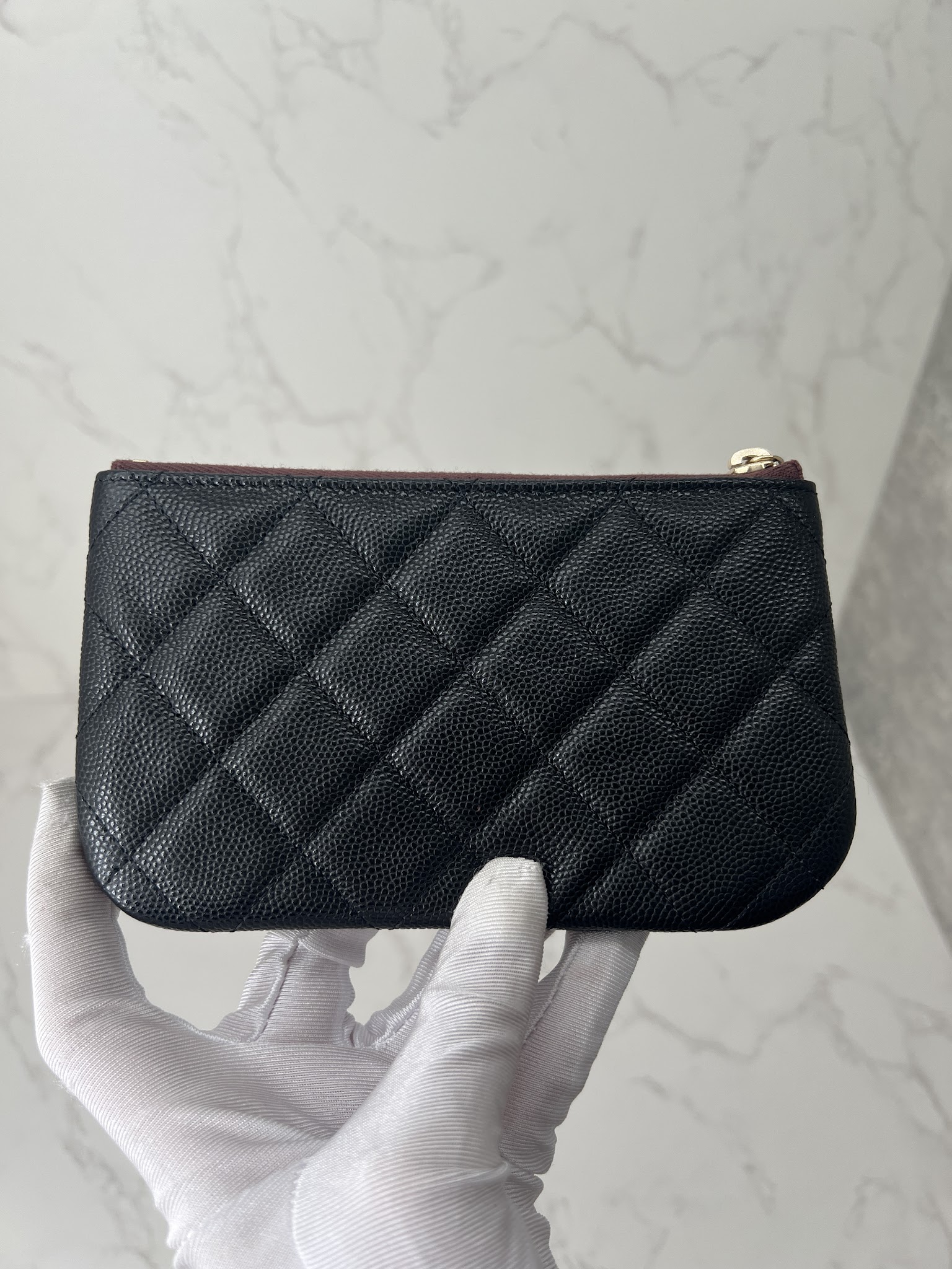 香緹國際精品 CHANEL 一字 拉鍊 錢包 1013-4