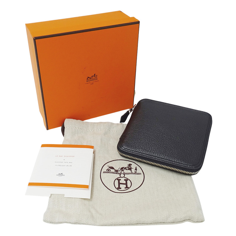 愛馬仕 HERMES 手提包,女士品牌托特包,Silky Pop,絲綢水牛皮,黑色,環保可折疊。-6