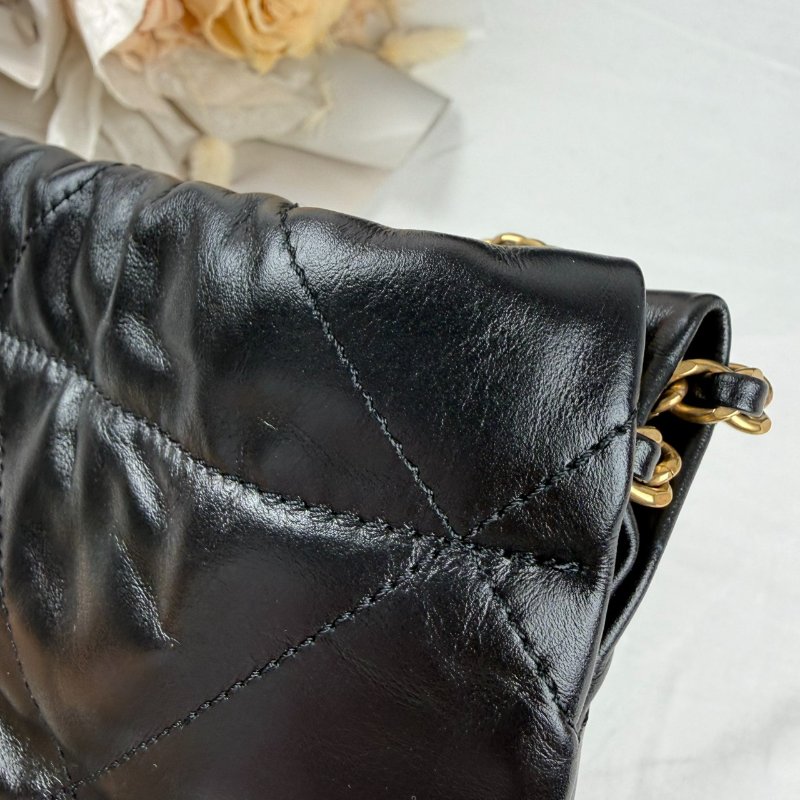 近新 未使用 CHANEL 香奈兒 22 Bag Mini 黑色金釦 鍊條包-6