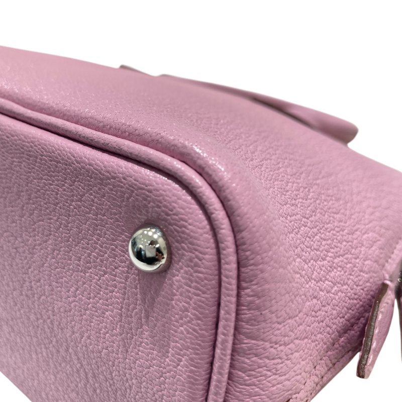 HERMES 愛馬仕 D刻 BOLIDE MINI 手提包 牛皮 錦葵紫 銀釦-10