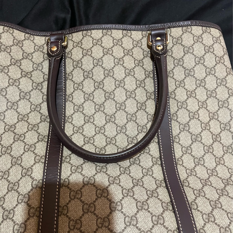 Gucci Tote經典老花大托特 手提包(38x11x38)-31