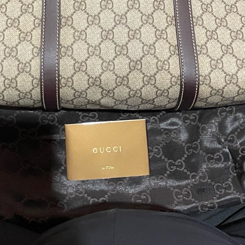 Gucci Tote經典老花大托特 手提包(38x11x38)-32