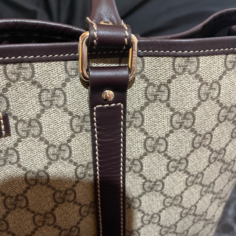Gucci Tote經典老花大托特 手提包(38x11x38)-43