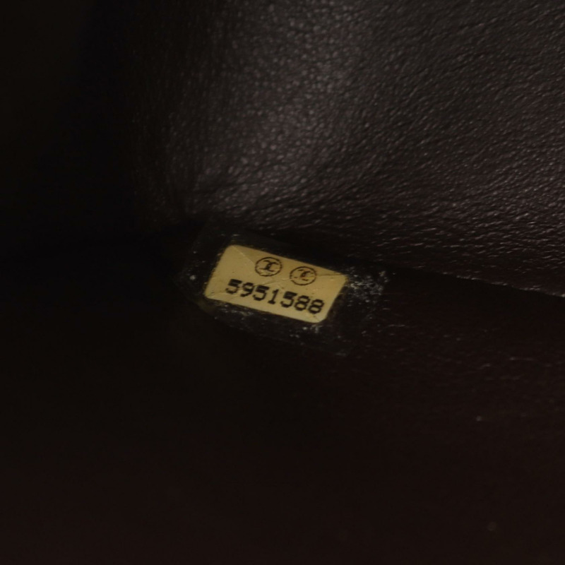 香奈兒 Jumbo Matelasse 30 鏈條肩背包,羊皮材質,棕色,二手,金色五金-4