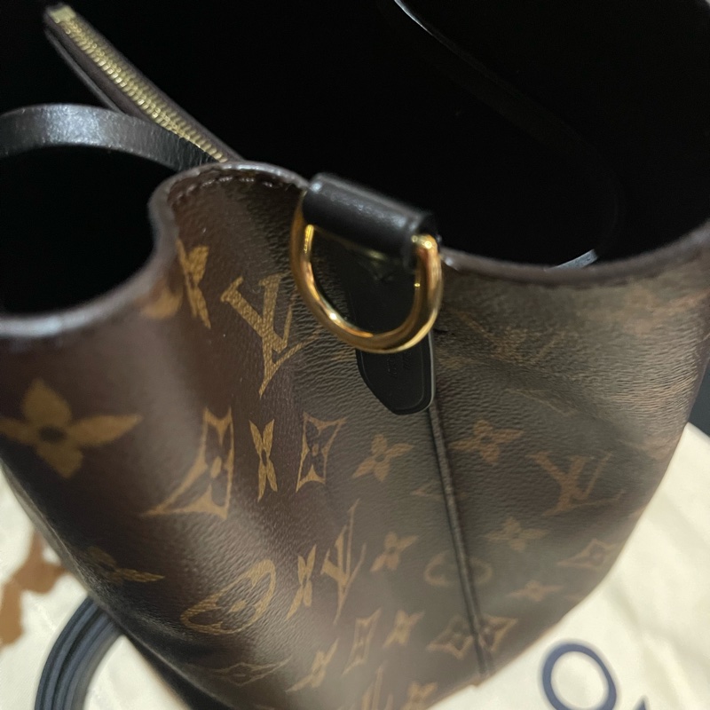 Louis Vuitton NeoNeo 金釦黑水桶包 肩背包 手提包-17