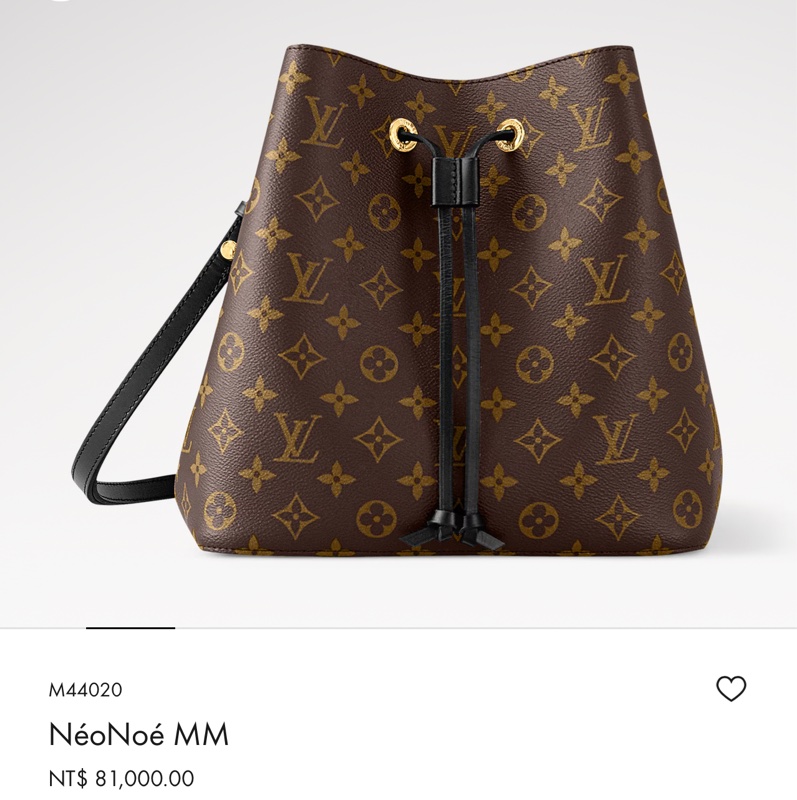Louis Vuitton NeoNeo 金釦黑水桶包 肩背包 手提包-5