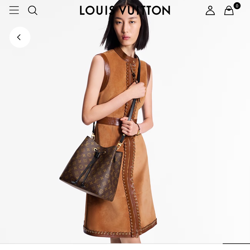 Louis Vuitton NeoNeo 金釦黑水桶包 肩背包 手提包-6
