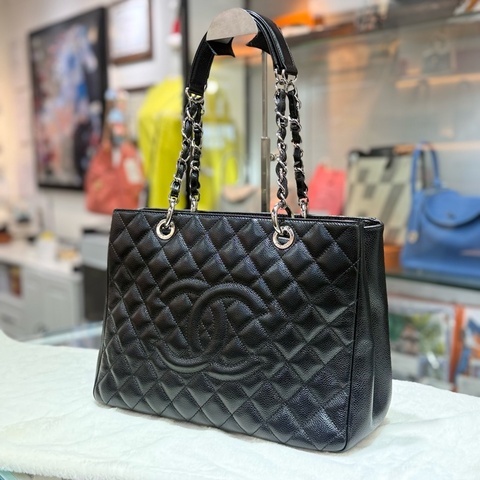 Chanel GST黑色銀扣「傳統保值款」