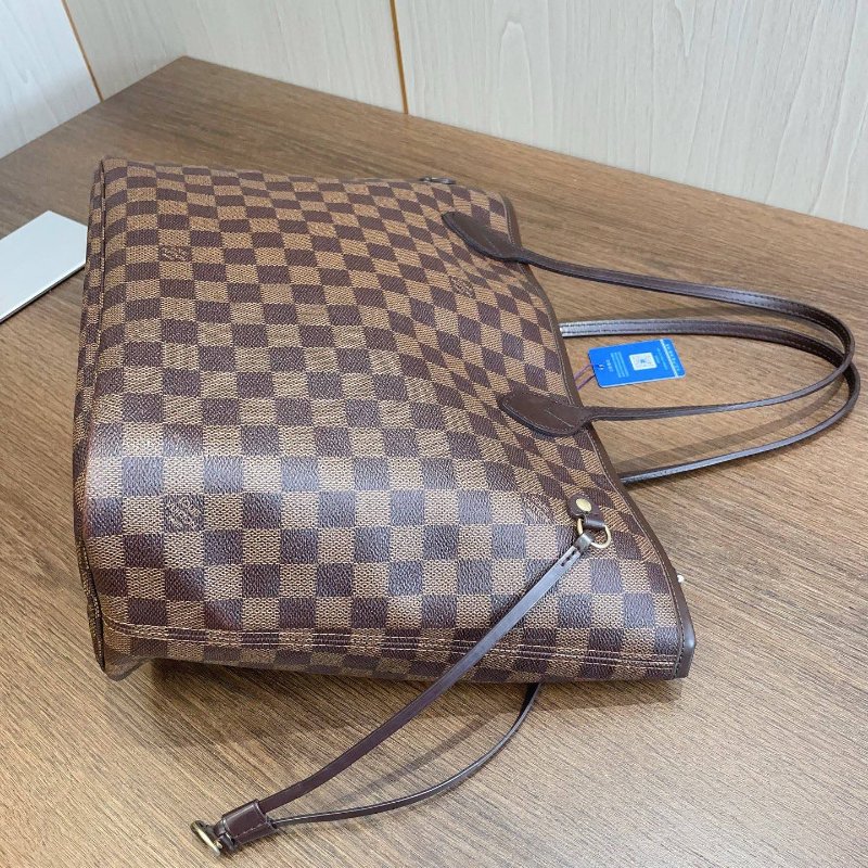 路易威登/Louis Vuitton 棋盤格 neverfull 中號子母包-2