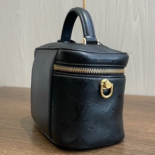 路易威登/Louis Vuitton 黑色全皮化粧盒-3