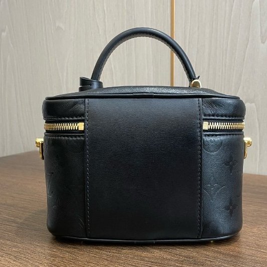路易威登/Louis Vuitton 黑色全皮化粧盒-6