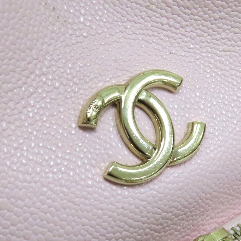 CHANEL 香奈兒 粉色 牛皮 水桶包 鍊帶 肩背包 【二手名牌BRAND OFF】-13