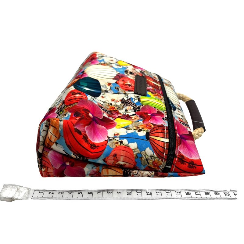 【美收精品】Longchamp 手提麻繩花色手拿包 C-527【隔月月中將轉賣至日本 上架期限30天】-14