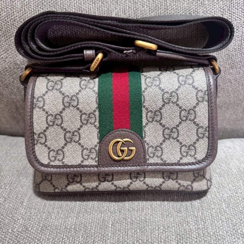 GUCCI Ophidia 系列迷你斜背包-0