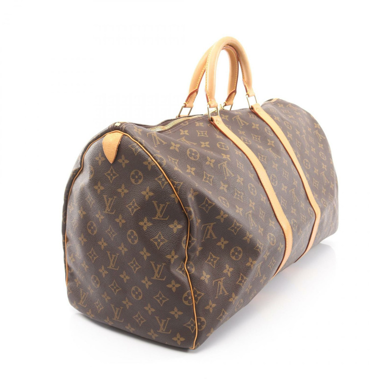 路易威登 Keepall Bandouriere 55 手提包 M41414 Monogram 棕色皮革 二手-1