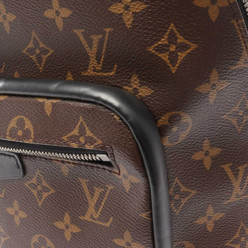 路易威登 Josh NV 雙肩包 M45349 Monogram 帆布棕色皮革-5