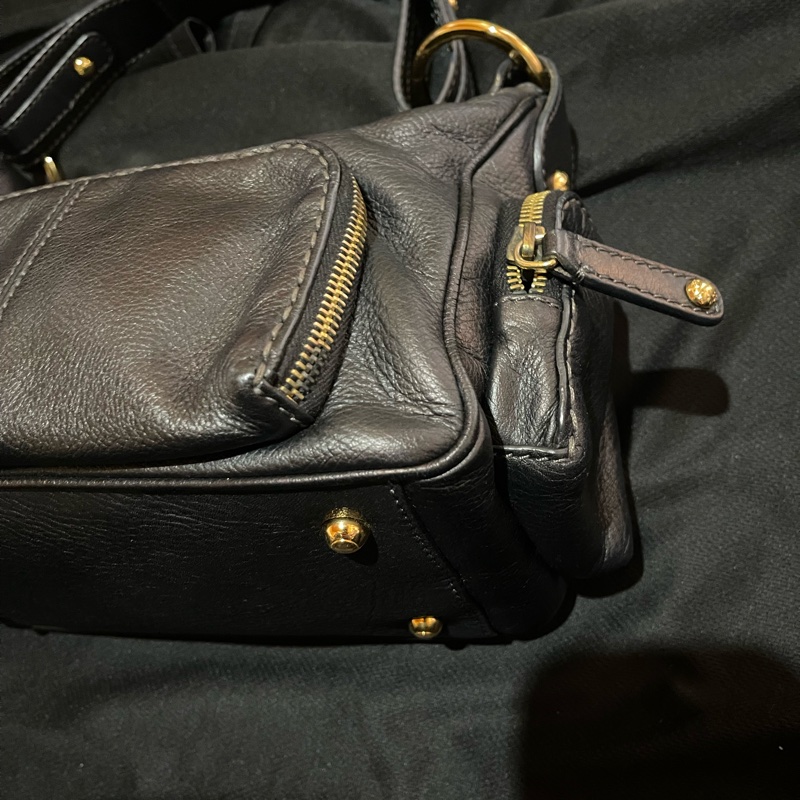Tod’s金釦牛皮單肩包-10