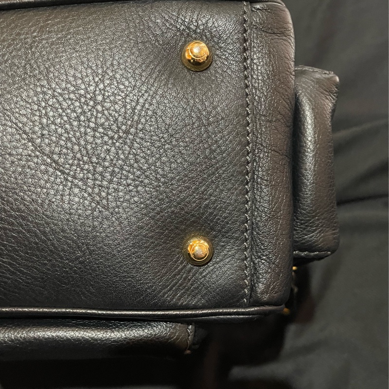 Tod’s金釦牛皮單肩包-43