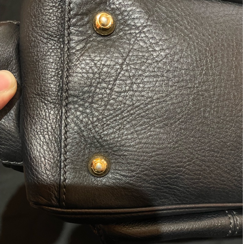 Tod’s金釦牛皮單肩包-44