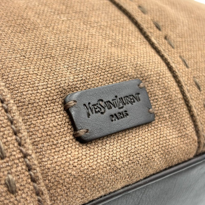 【美收精品】YSL 茶色手提包 C-528【隔月月中將轉賣至日本 上架期限30天】-9