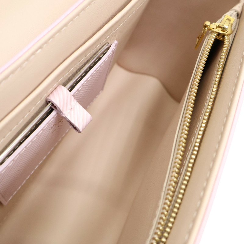 粉色 Epi水波紋牛皮 Twist MM 肩背包【LOUIS VUITTON LV 路易威登】-2
