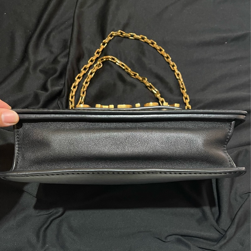 Christian Dior J'ADIOR金釦黑鍊包 側背包 （25x7x17)-3