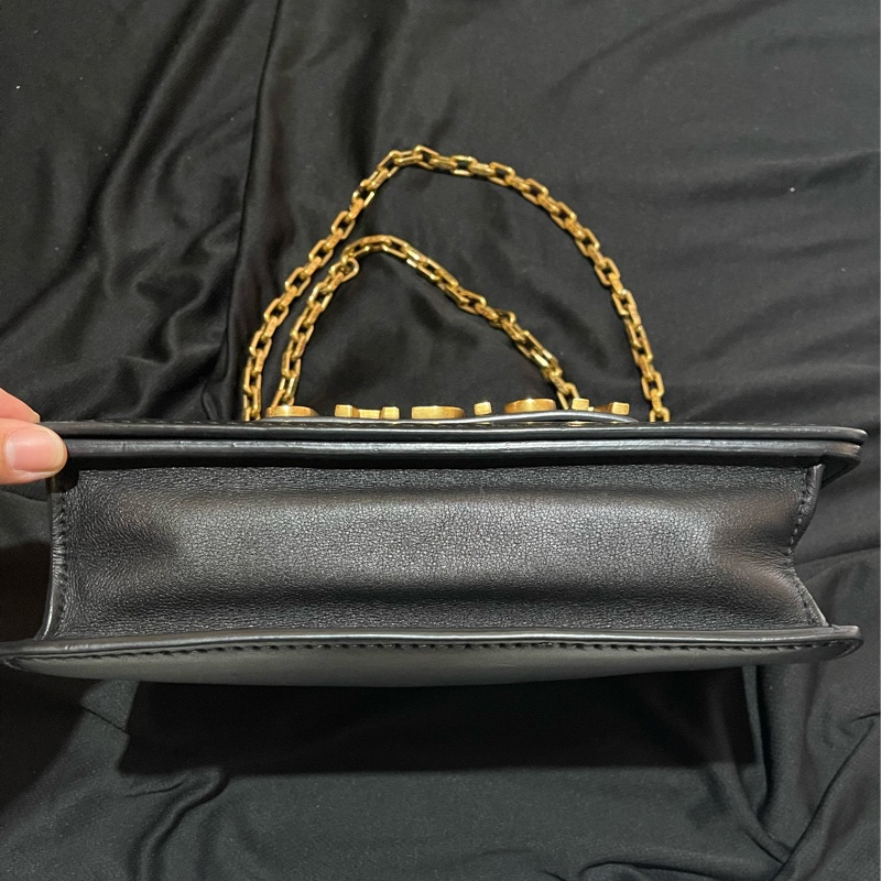 Christian Dior J'ADIOR金釦黑鍊包 側背包 （25x7x17)-7