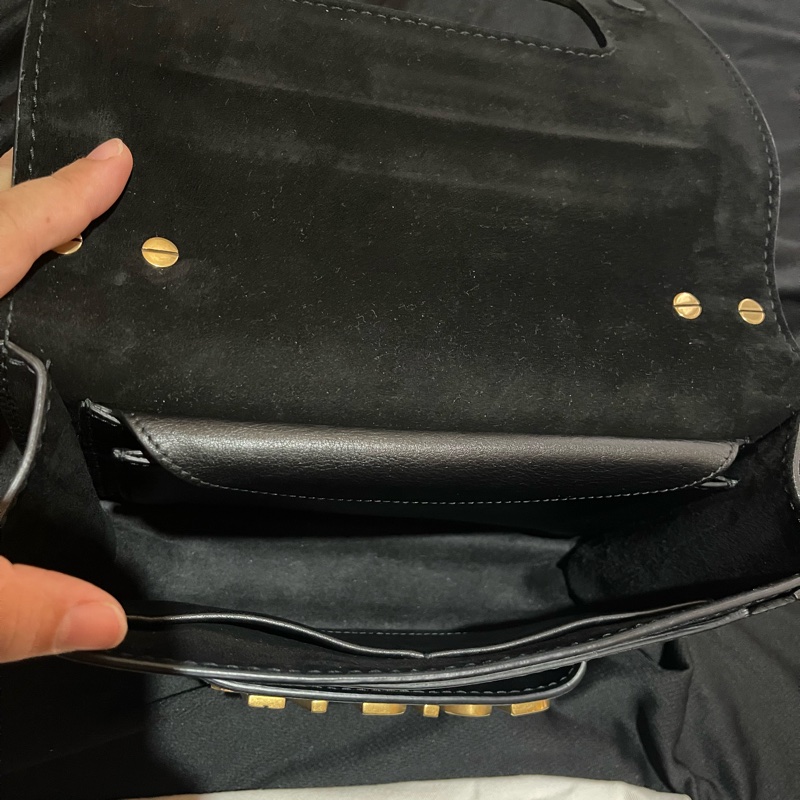Christian Dior J'ADIOR金釦黑鍊包 側背包 （25x7x17)-12