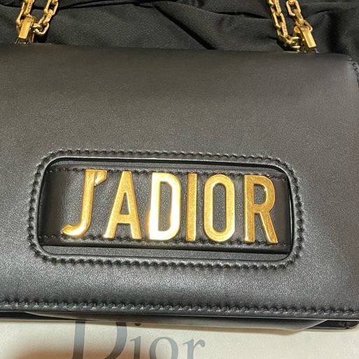 Christian Dior J'ADIOR金釦黑鍊包 側背包 （25x7x17)-15
