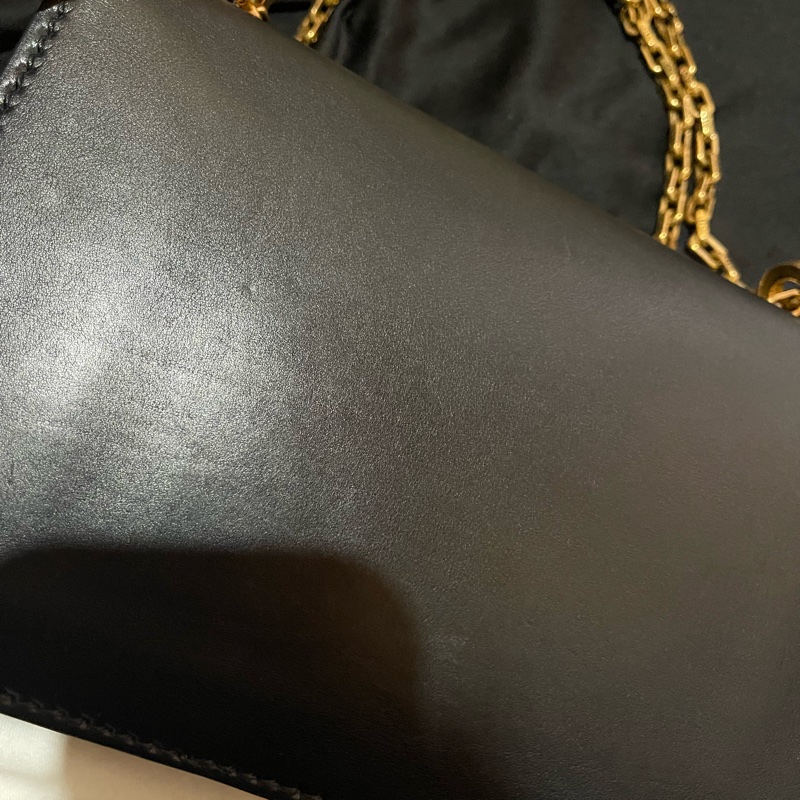 Christian Dior J'ADIOR金釦黑鍊包 側背包 （25x7x17)-26