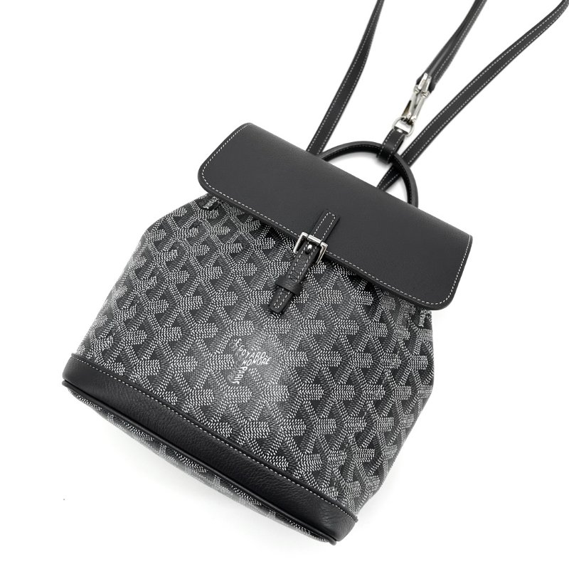 GOYARD 灰色Y字Alpin mini後背包19*20*9 98新配件塵袋-2