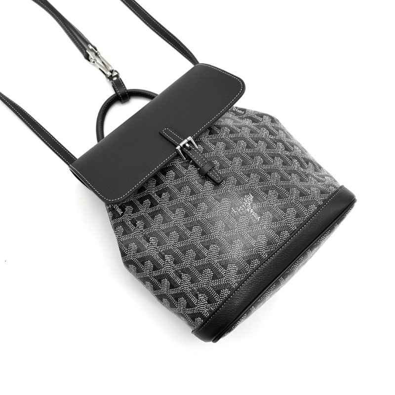 GOYARD 灰色Y字Alpin mini後背包19*20*9 98新配件塵袋-3