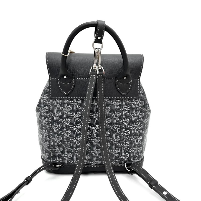 GOYARD 灰色Y字Alpin mini後背包19*20*9 98新配件塵袋-6