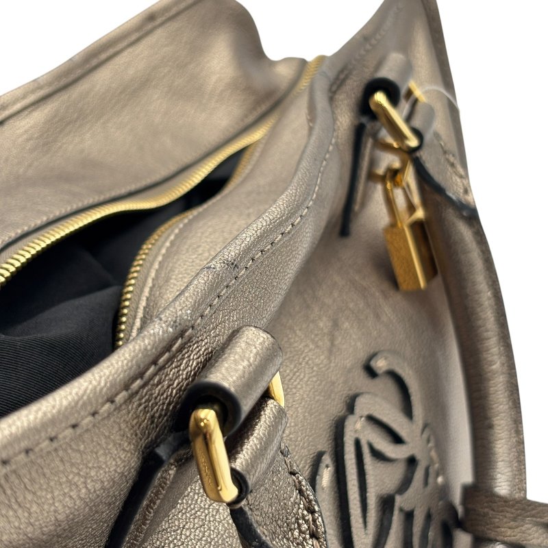 【美收精品】LOEWE 古銅色皮革手提包 C-530【隔月月中將轉賣至日本 上架期限30天】-12