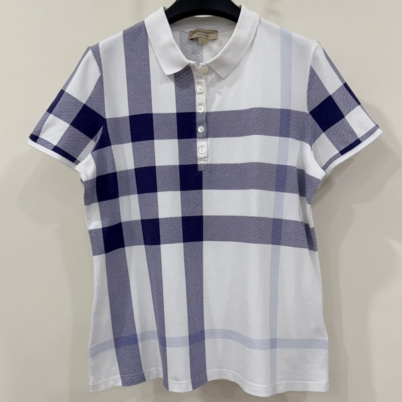 BURBERRY 英標 大格紋POLO-2