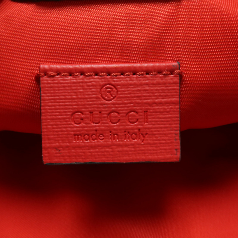 GUCCI 塗層帆布Bucket Bag手挽袋-5