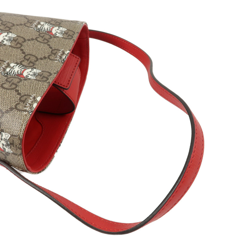 GUCCI 塗層帆布Bucket Bag手挽袋-7