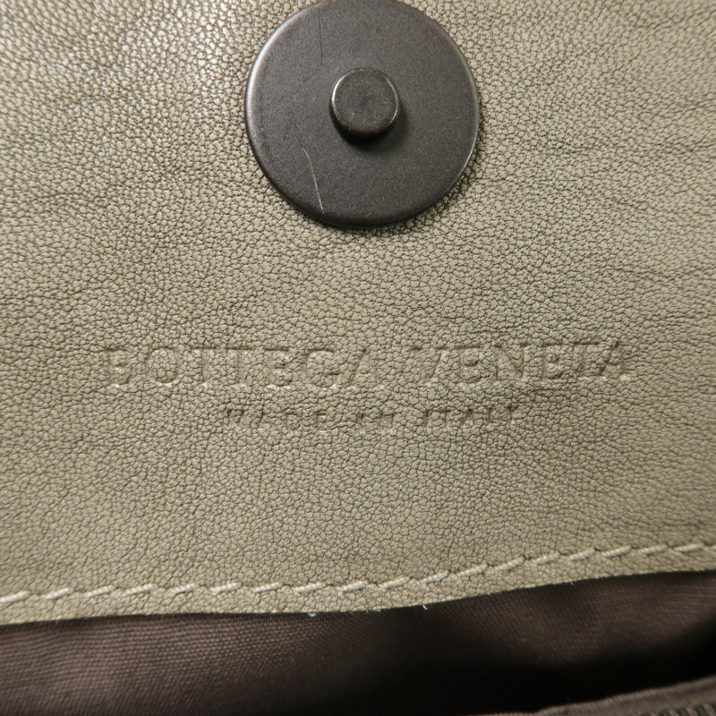 BOTTEGA VENETA 織紋皮革Handbag手挽袋-5
