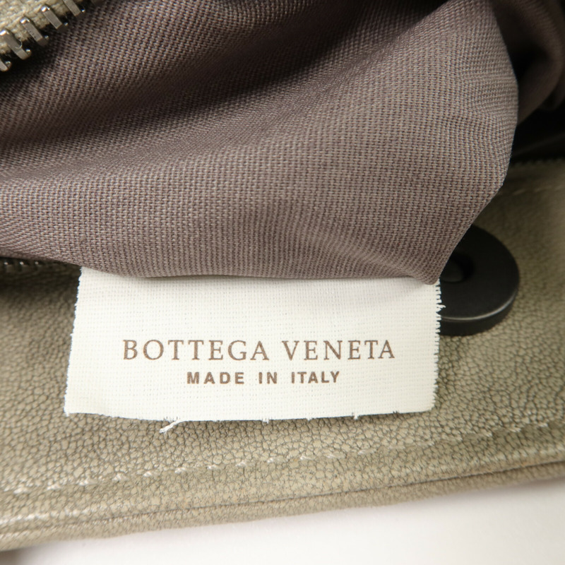 BOTTEGA VENETA 織紋皮革Handbag手挽袋-6