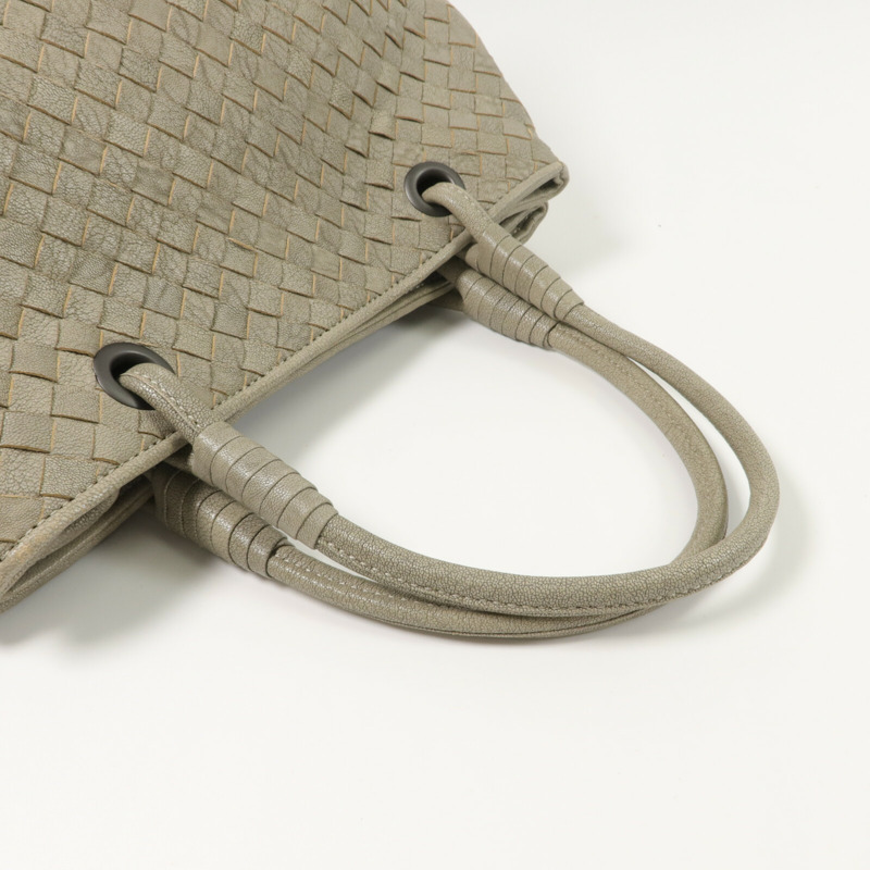 BOTTEGA VENETA 織紋皮革Handbag手挽袋-8