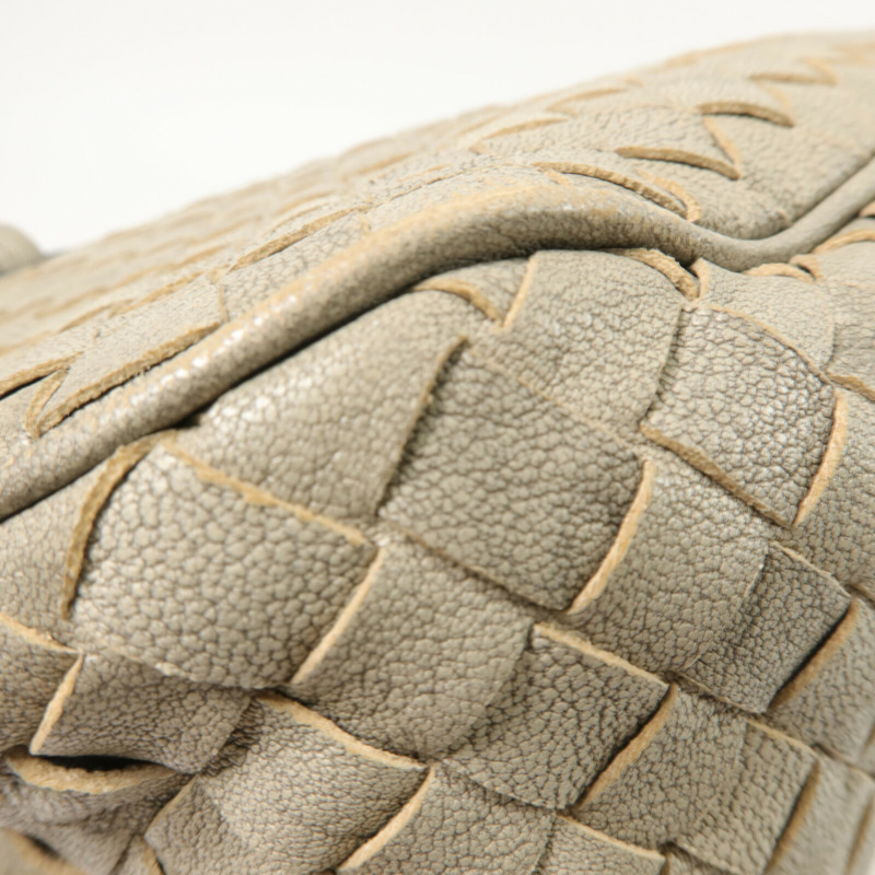 BOTTEGA VENETA 織紋皮革Handbag手挽袋-9